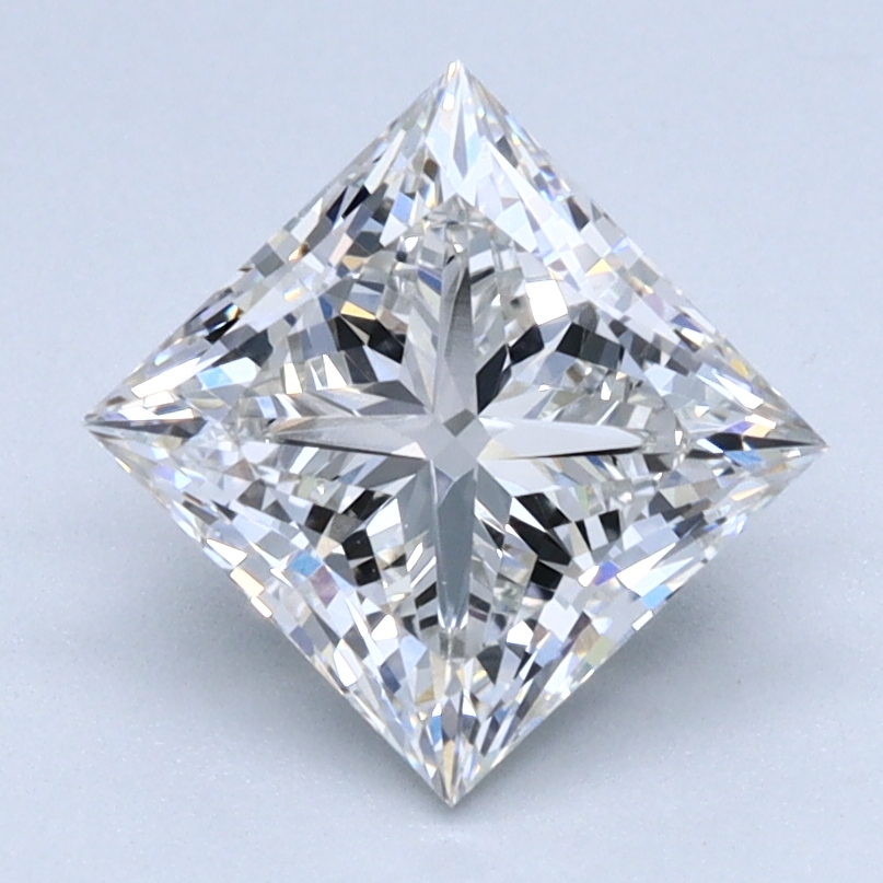 1.67 Carat Princess Cut Diamond