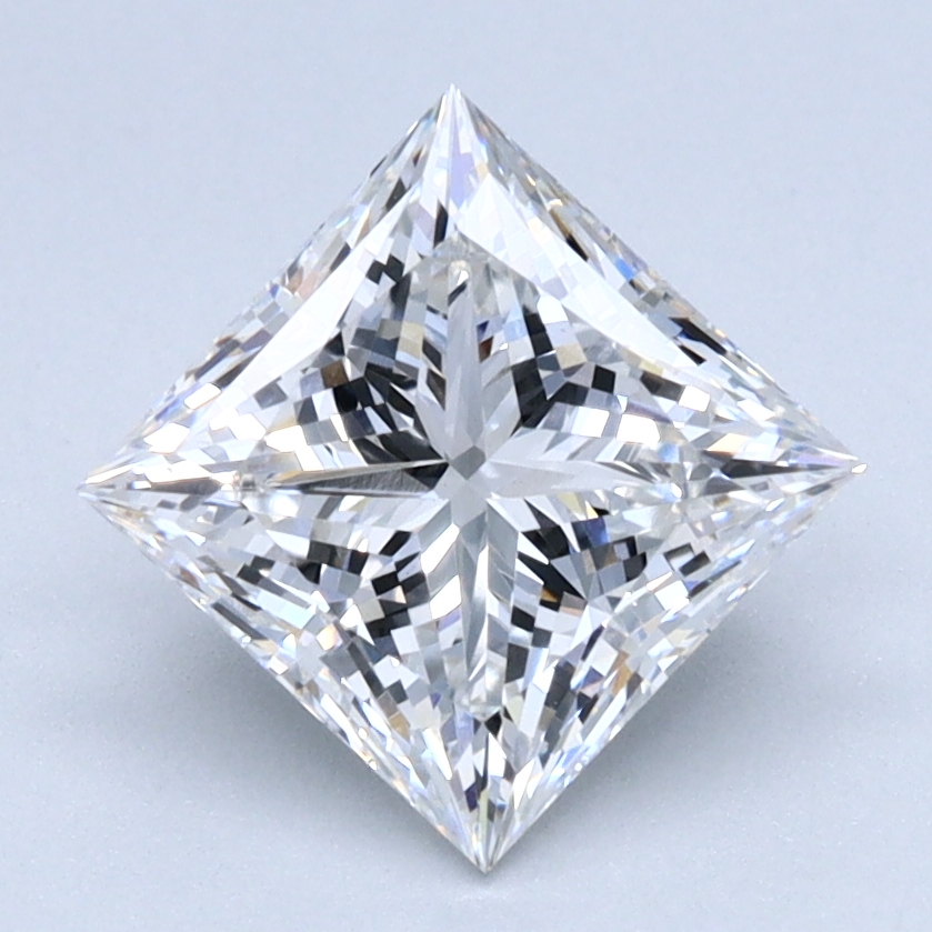 1.77 Carat Princess Cut Diamond