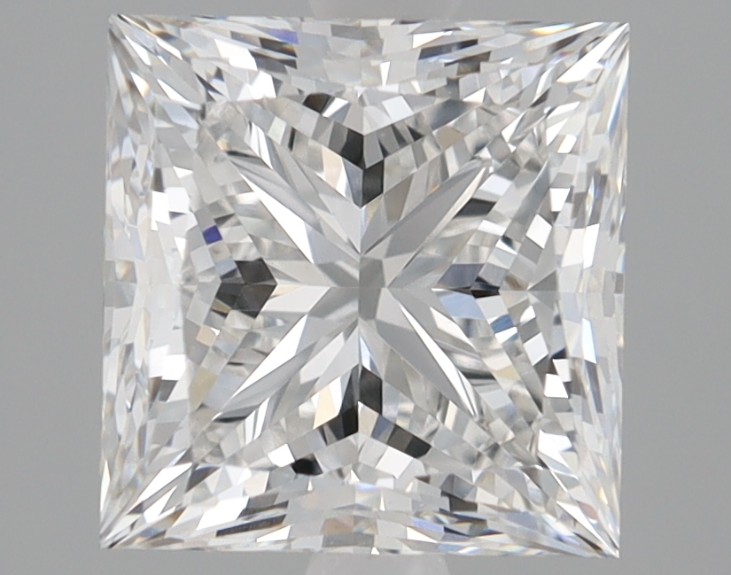 2.59 Carat Princess Cut Lab Diamond