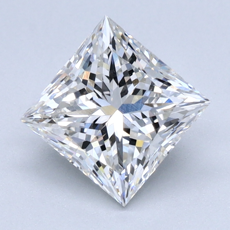 1.41 Carat Princess Cut Lab Diamond