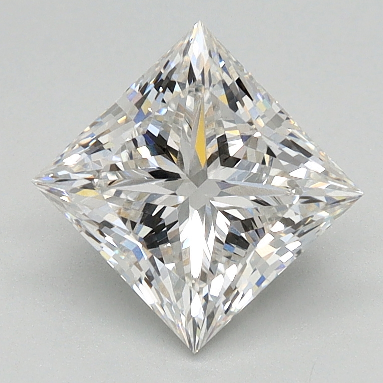 1.55 Carat Princess Cut Lab Diamond
