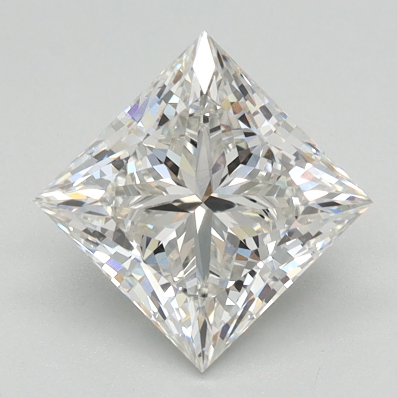 1.67 Carat Princess Cut Lab Diamond