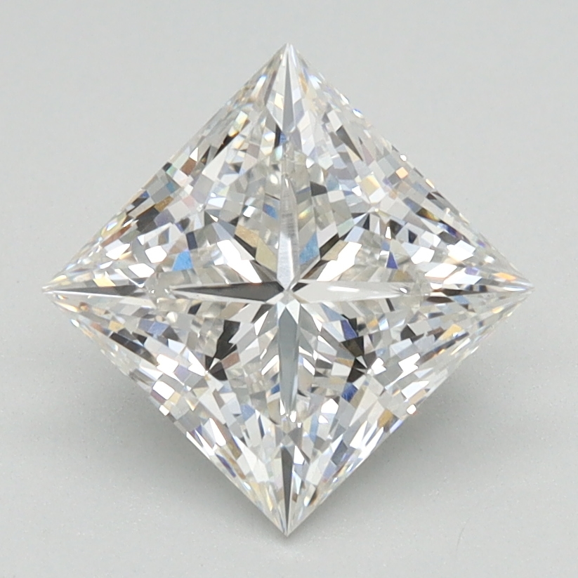 1.76 Carat Princess Cut Lab Diamond