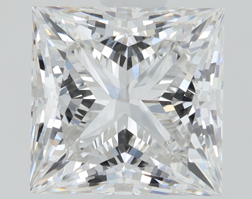 1.28 Carat Princess Cut Lab Diamond