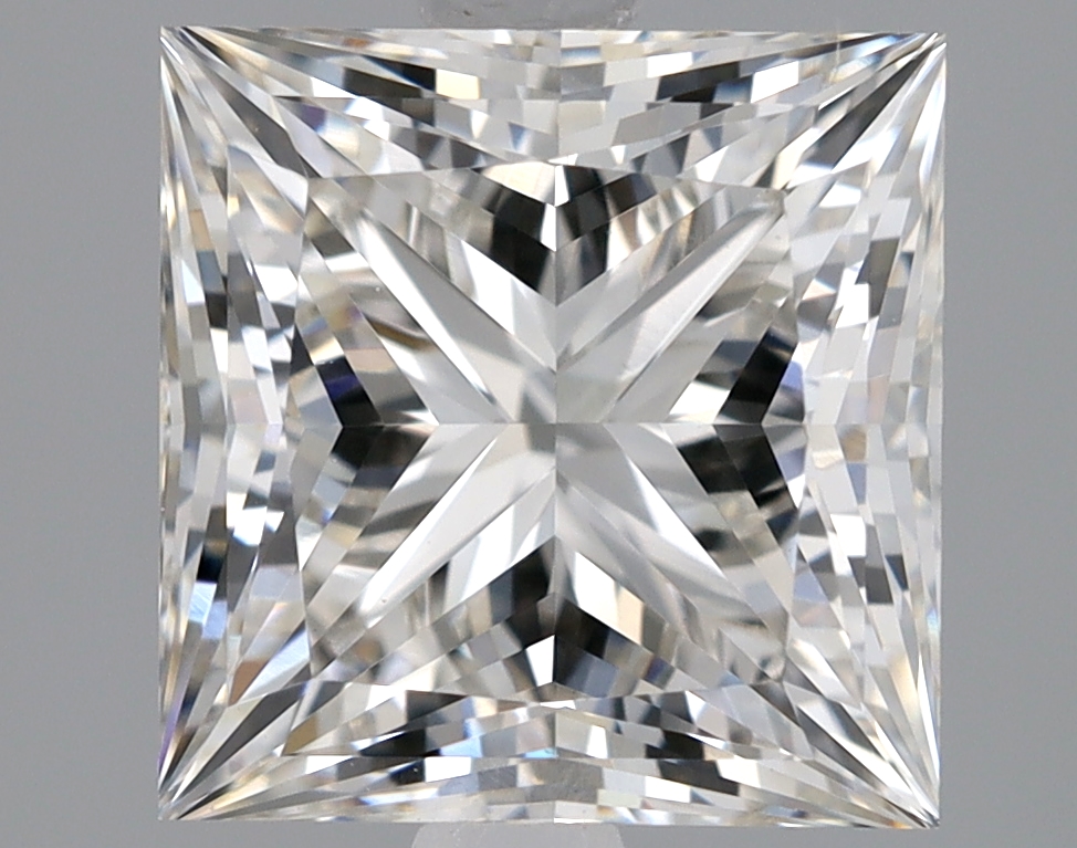 2.52 Carat Princess Cut Lab Diamond