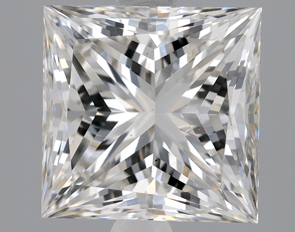 2.52 Carat Princess Cut Lab Diamond