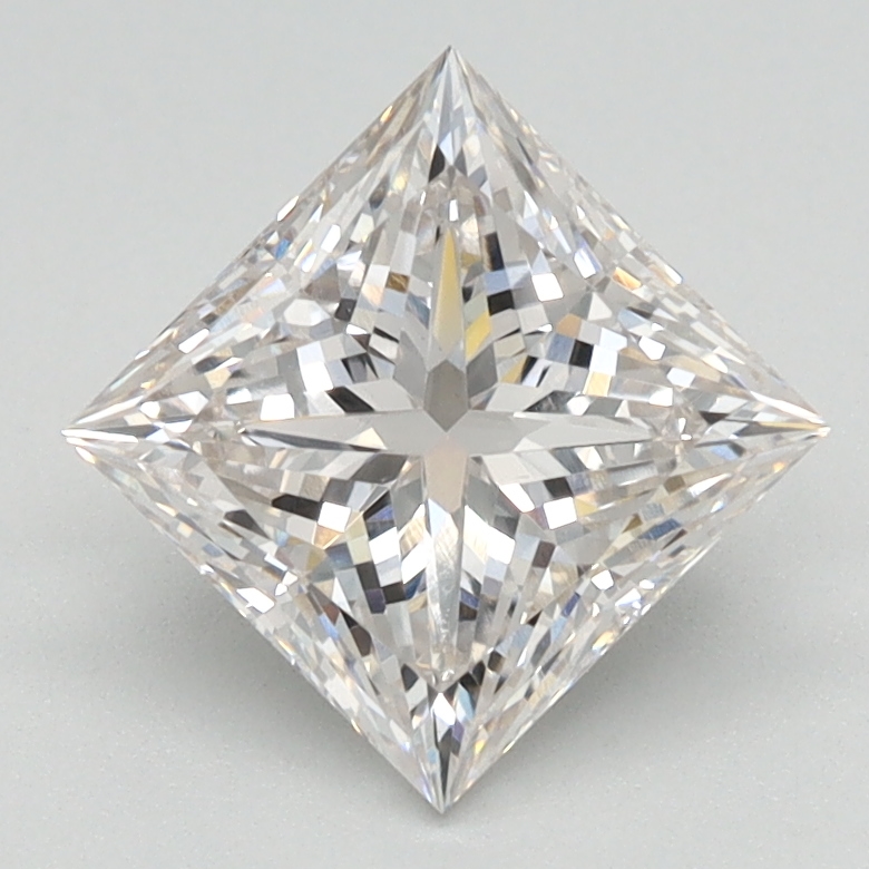1.57 Carat Princess Cut Lab Diamond
