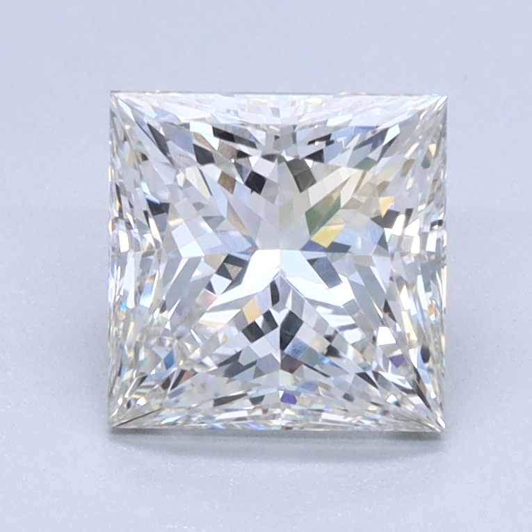 1.59 Carat Princess Cut Lab Diamond