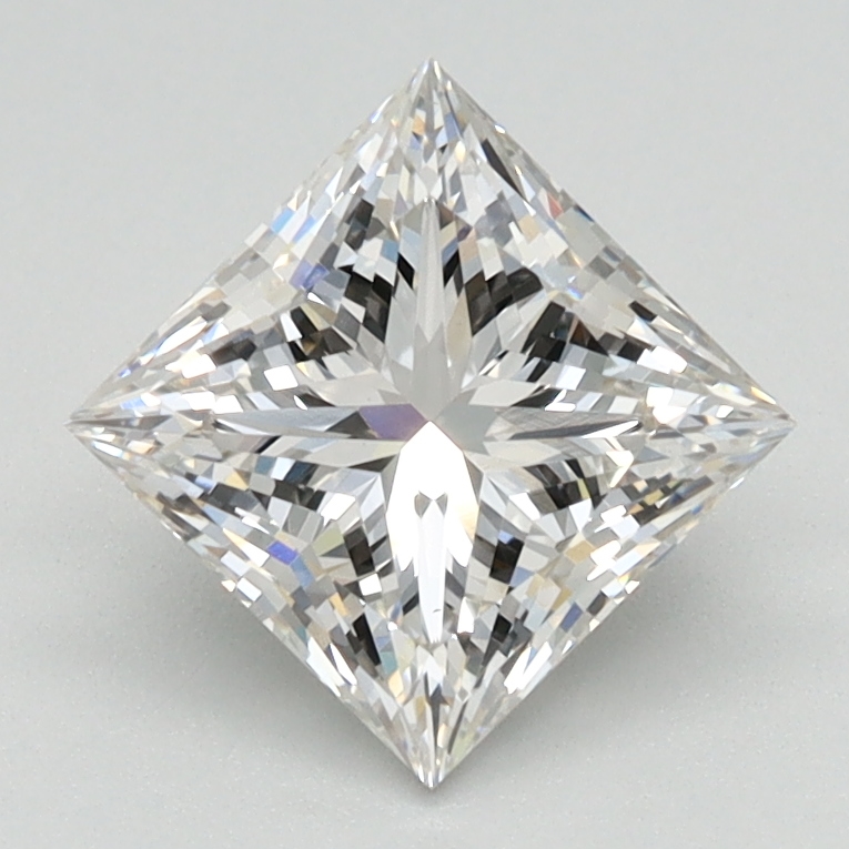 1.57 Carat Princess Cut Lab Diamond