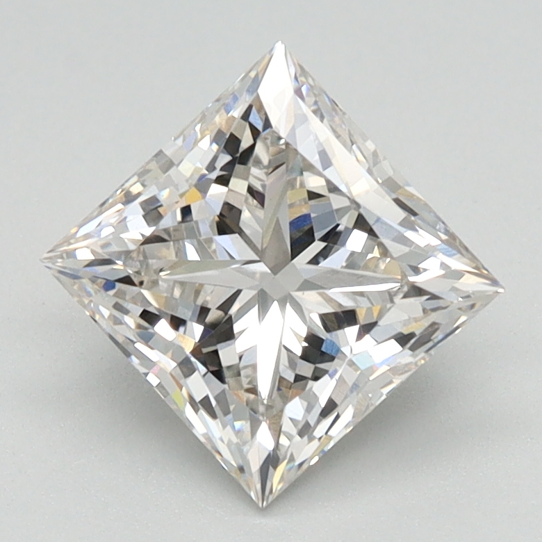 1.7 Carat Princess Cut Lab Diamond