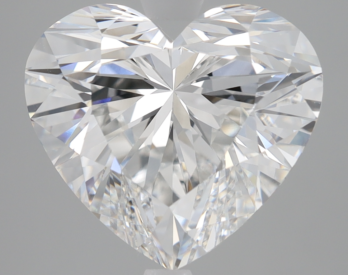 5.02 CARAT HEART D VS1 LAB DIAMOND