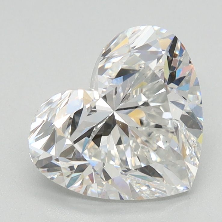 1.8 Carat Heart Cut Lab Diamond