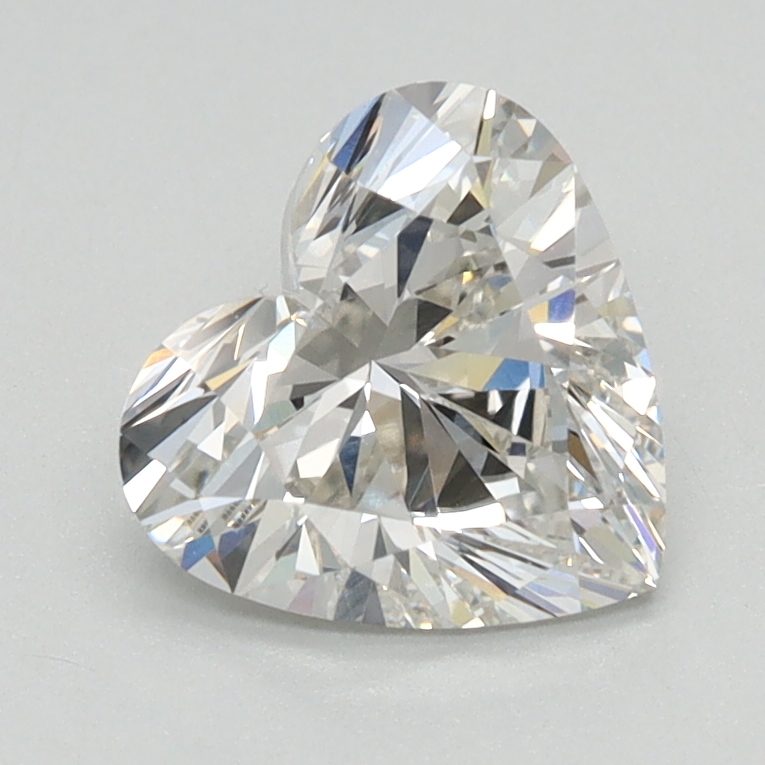 1.3 Carat Heart Cut Lab Diamond