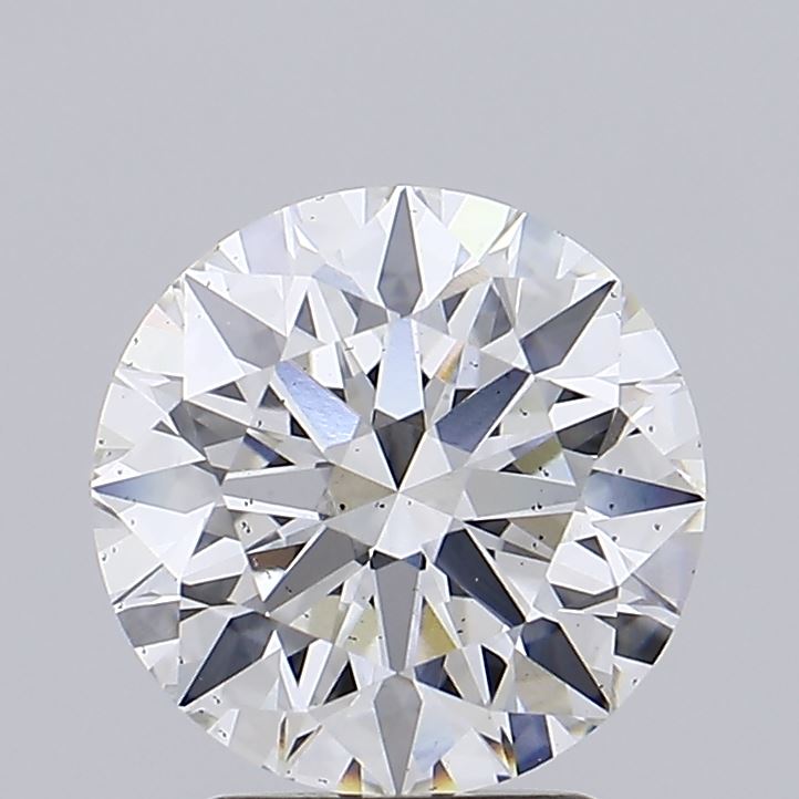 2.74 Carat Round Cut Lab Diamond