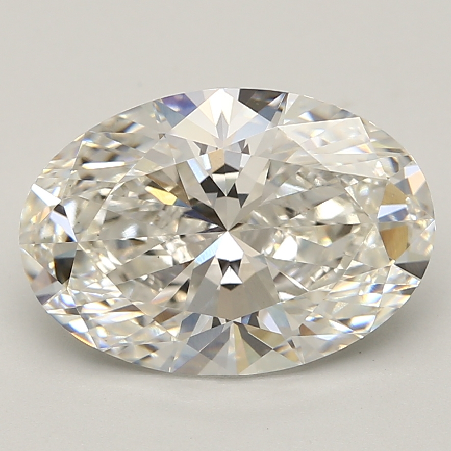 5.36 Carat Oval Cut Lab Diamond