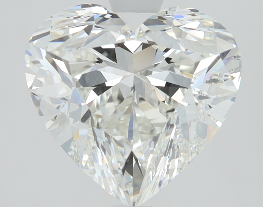 2.66 Carat Heart Cut Lab Diamond