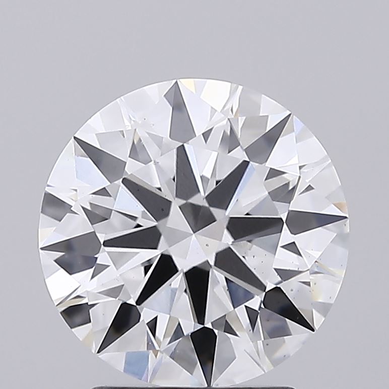 2.71 Carat Round Cut Lab Diamond