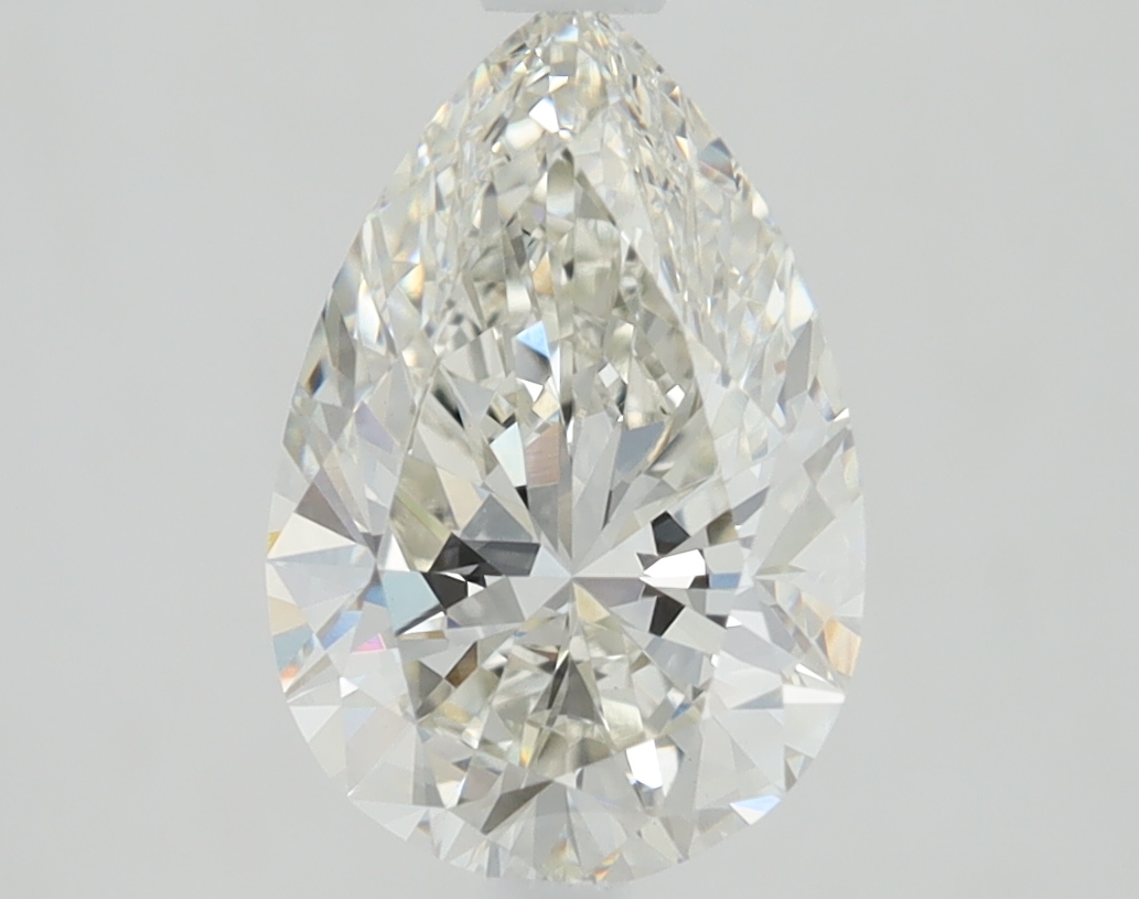 1.55 Carat Pear Cut Lab Diamond