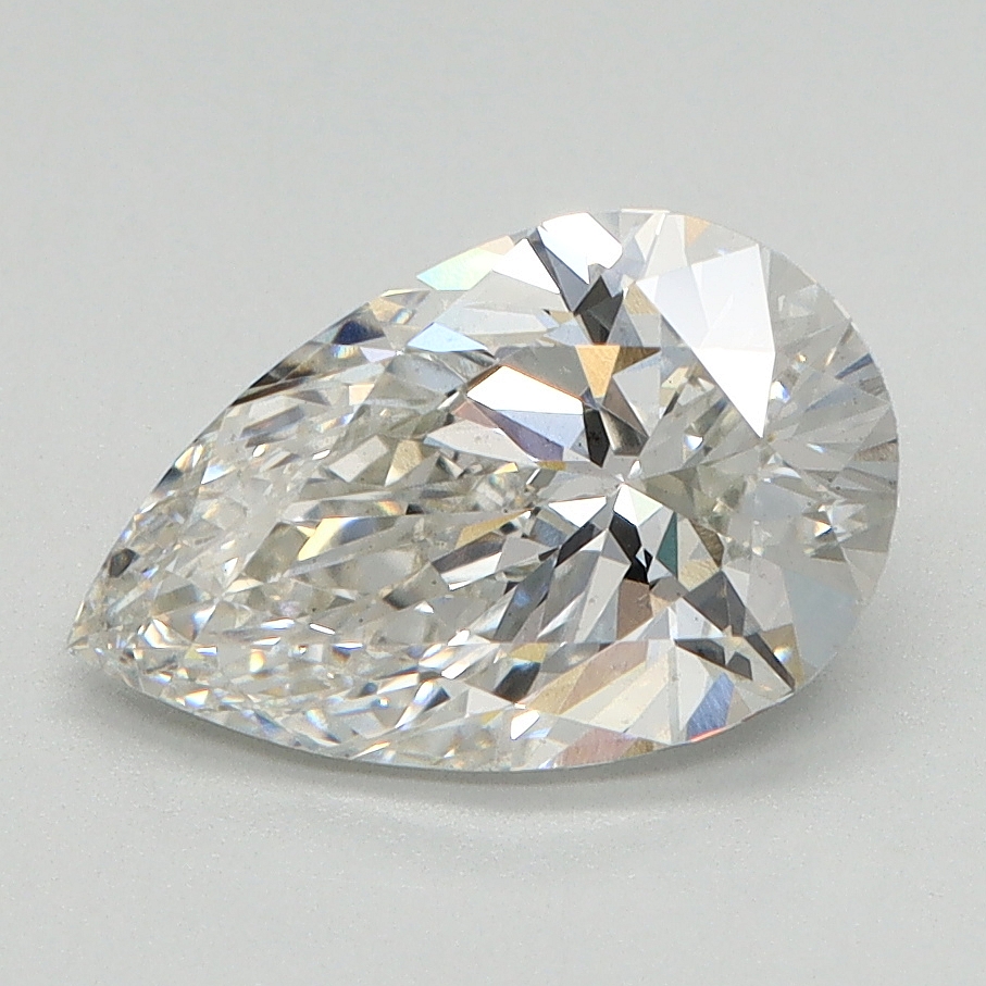 1.74 Carat Pear Cut Lab Diamond