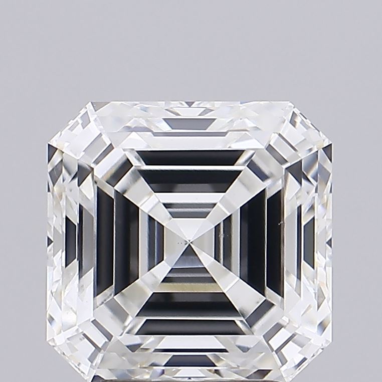3.23 Carat Asscher Cut Lab Diamond