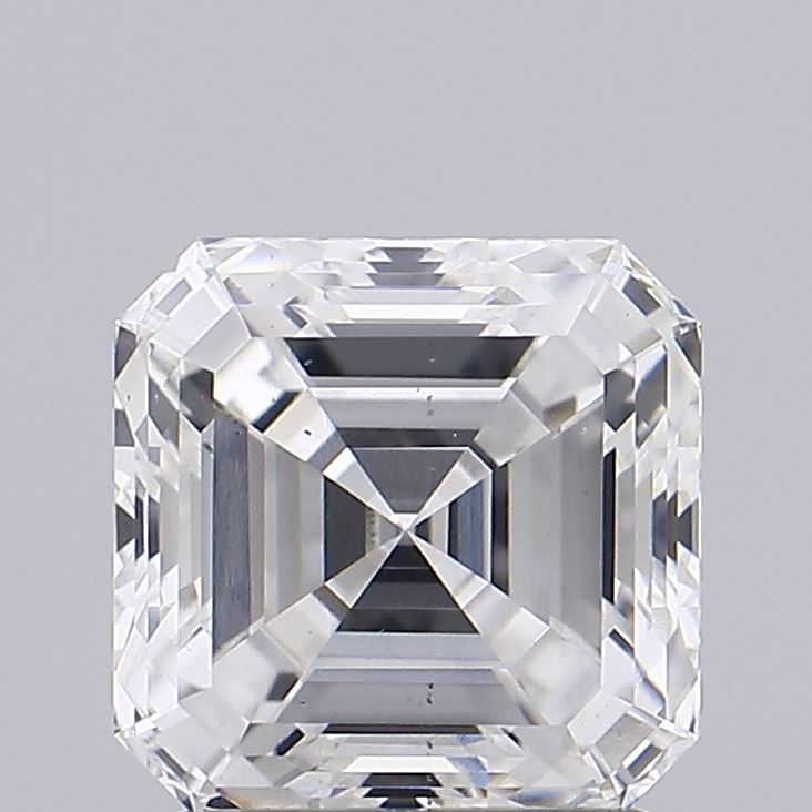 1.69 Carat Asscher Cut Lab Diamond