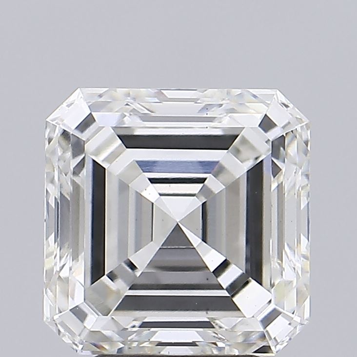 3.51 Carat Asscher Cut Lab Diamond