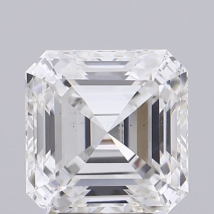 3.84 Carat Asscher Cut Lab Diamond