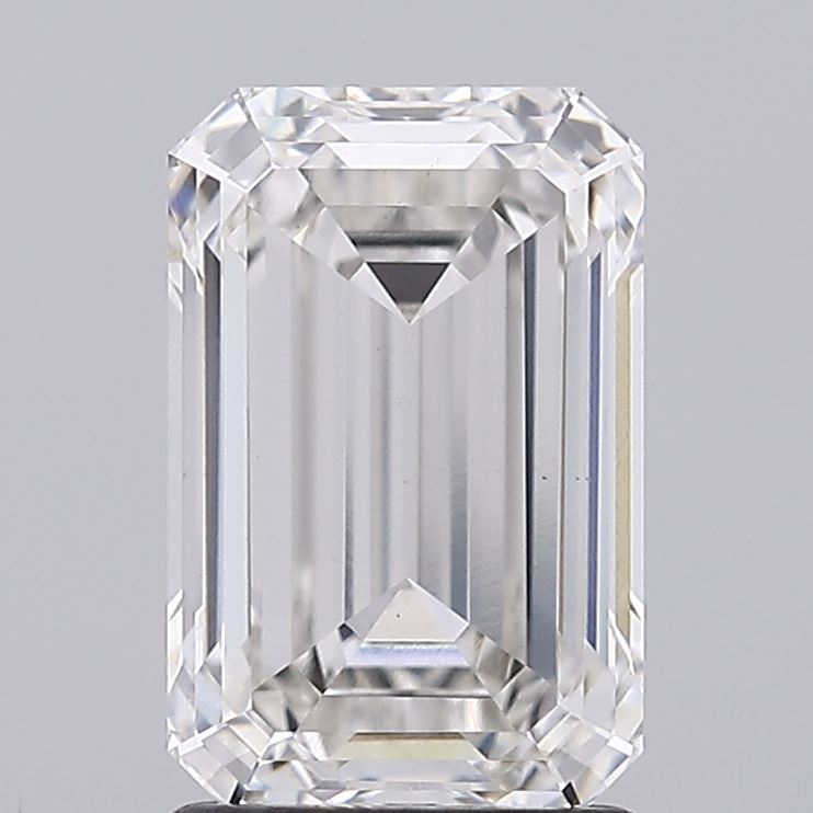 2.07 Carat Emerald Cut Lab Diamond