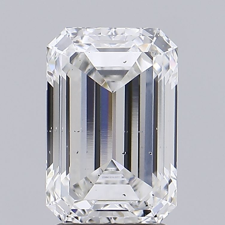 2.61 Carat Emerald Cut Lab Diamond