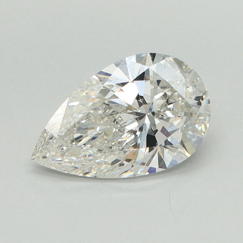 1.32 Carat Pear Cut Lab Diamond