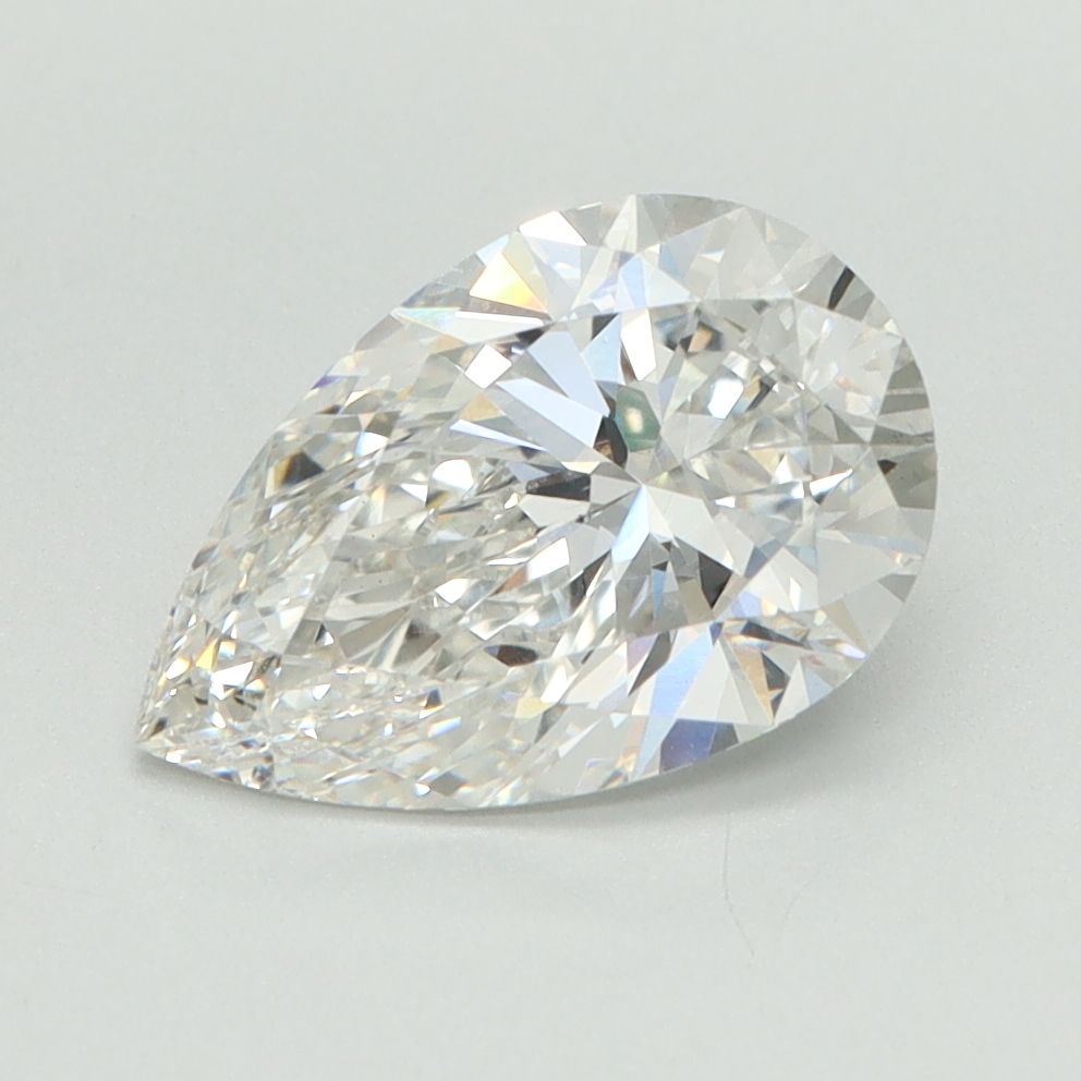 1.77 Carat Pear Cut Lab Diamond