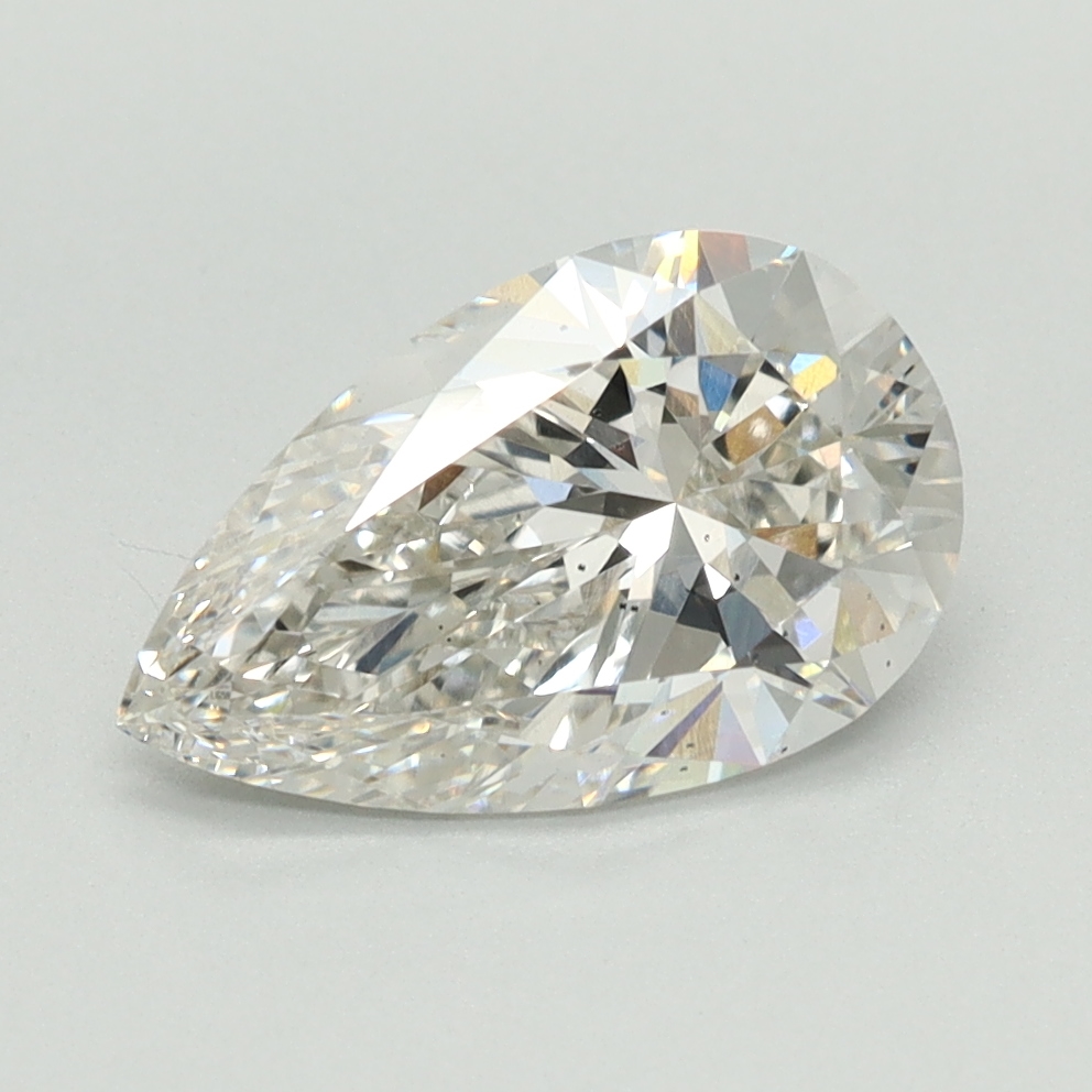 1.7 Carat Pear Cut Lab Diamond