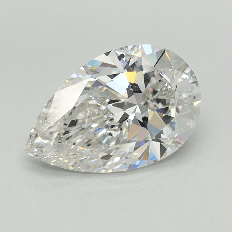 1.75 Carat Pear Cut Lab Diamond