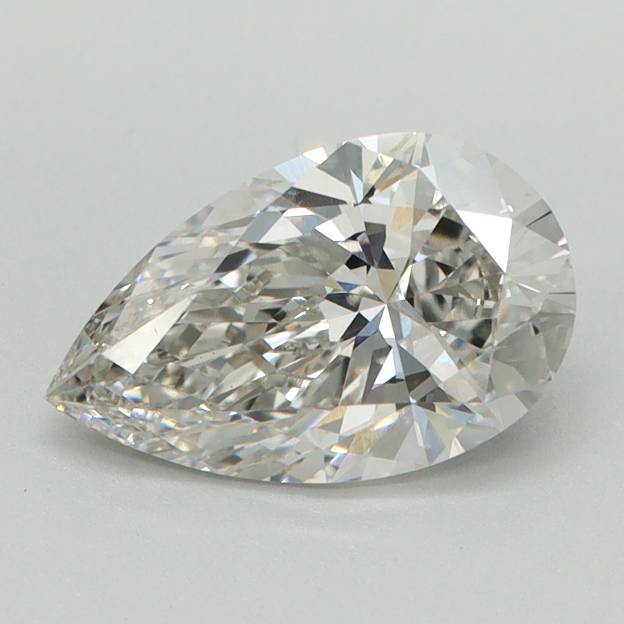 1.61 Carat Pear Cut Lab Diamond