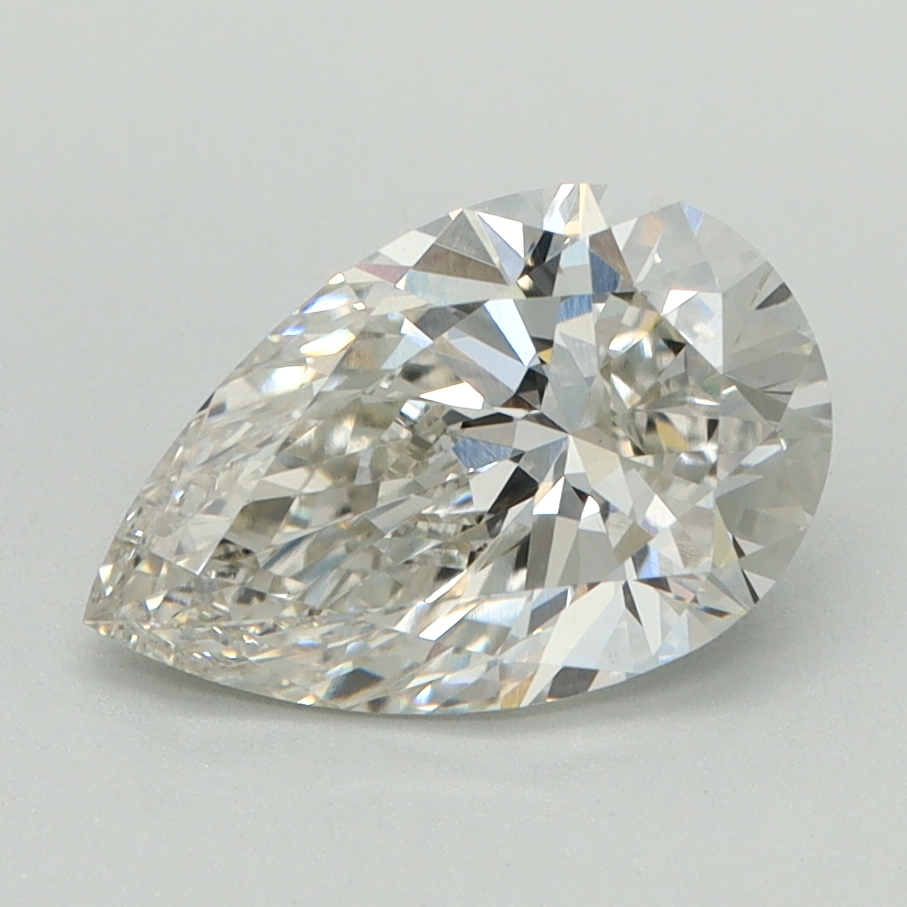 1.68 Carat Pear Cut Lab Diamond