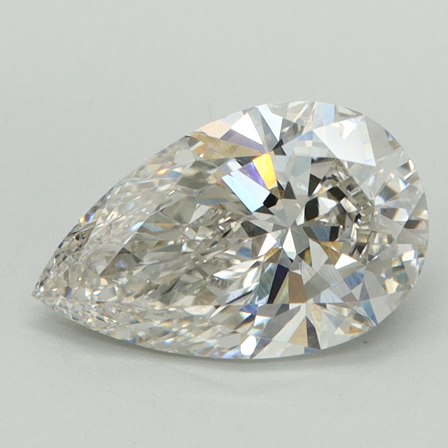 1.77 Carat Pear Cut Lab Diamond