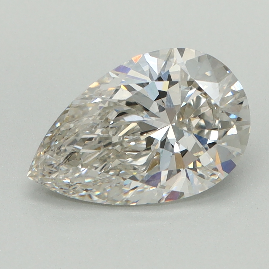 1.69 Carat Pear Cut Lab Diamond