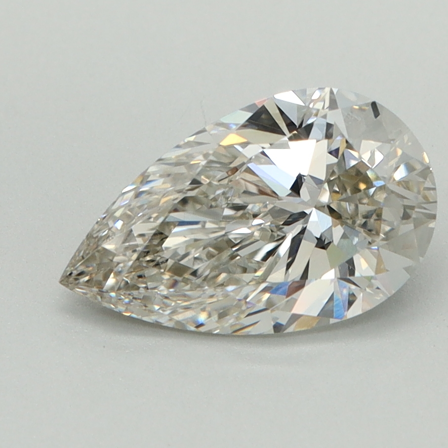 1.55 Carat Pear Cut Lab Diamond