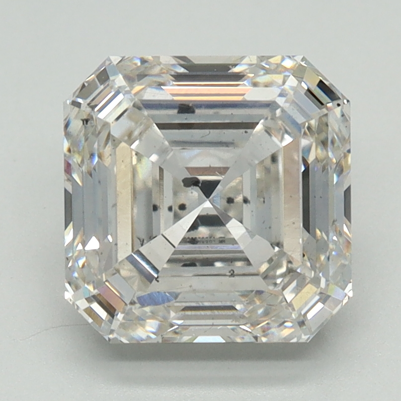 2.64 Carat Asscher Cut Lab Diamond