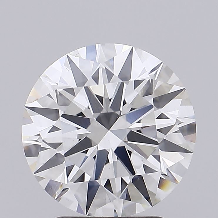 2.81 Carat Round Cut Lab Diamond