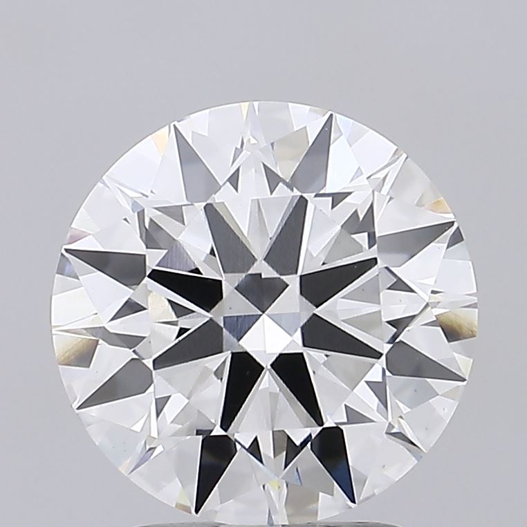 2.87 Carat Round Cut Lab Diamond