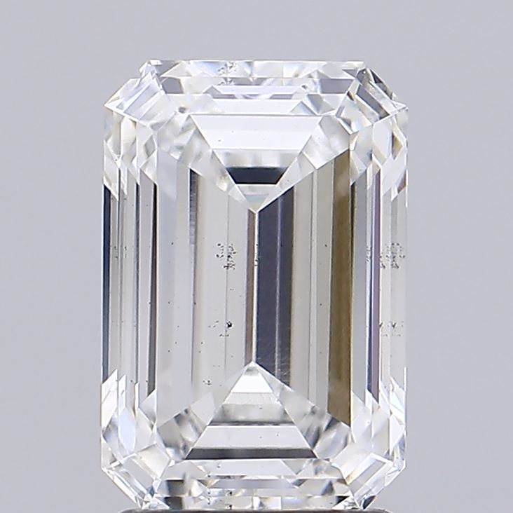 2.51 Carat Emerald Cut Lab Diamond