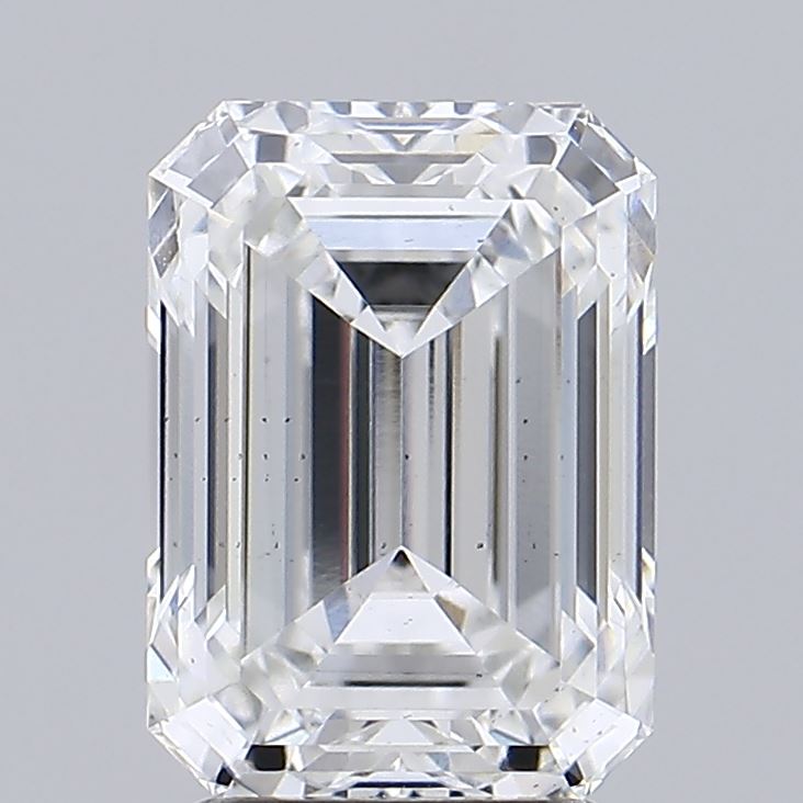 2.82 Carat Emerald Cut Lab Diamond