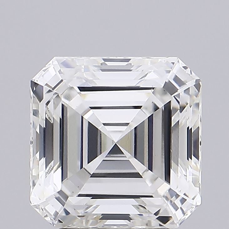 3.61 Carat Asscher Cut Lab Diamond