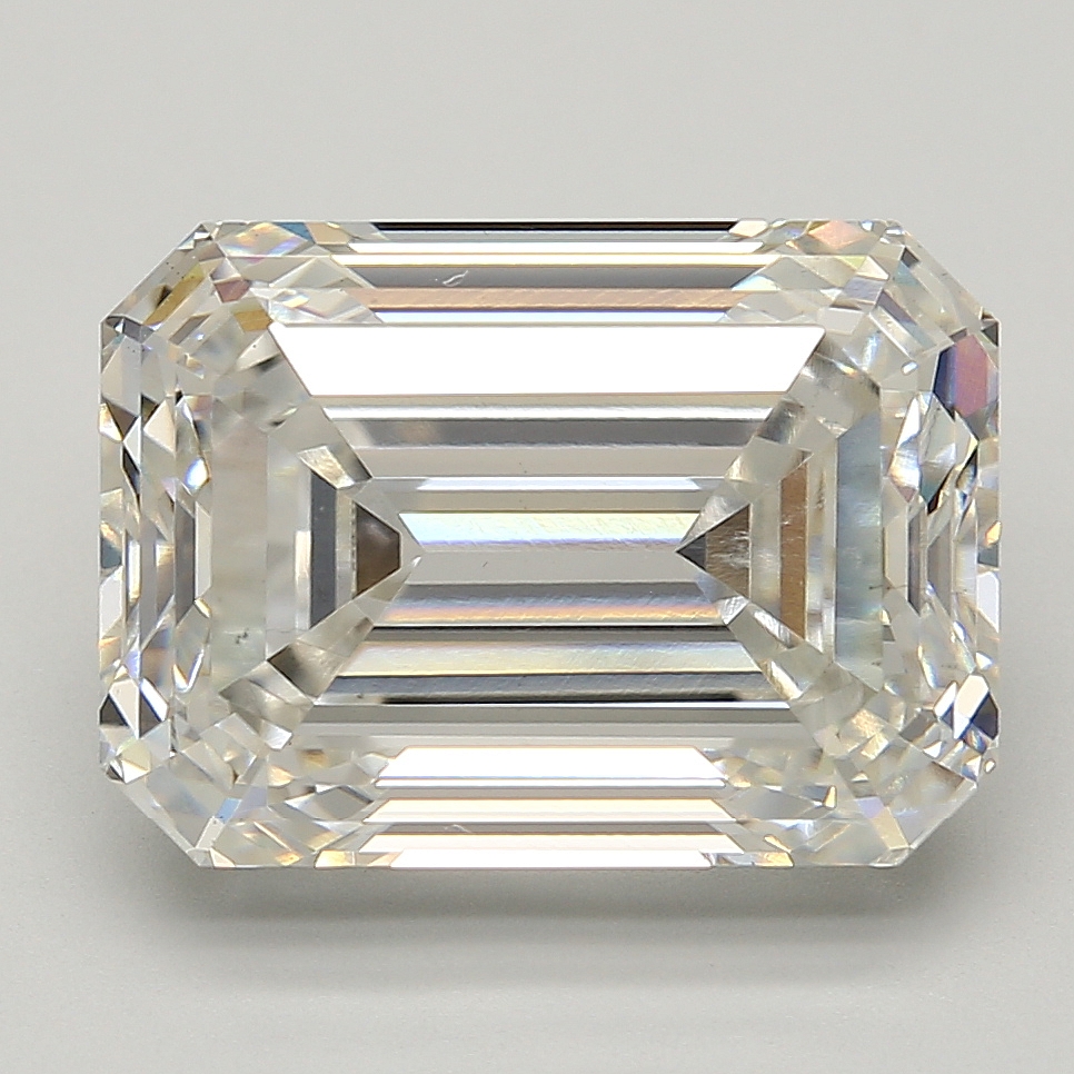 10.11 Carat Emerald Cut Lab Diamond