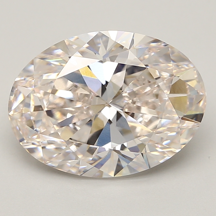 5.24 Carat Oval Cut Lab Diamond