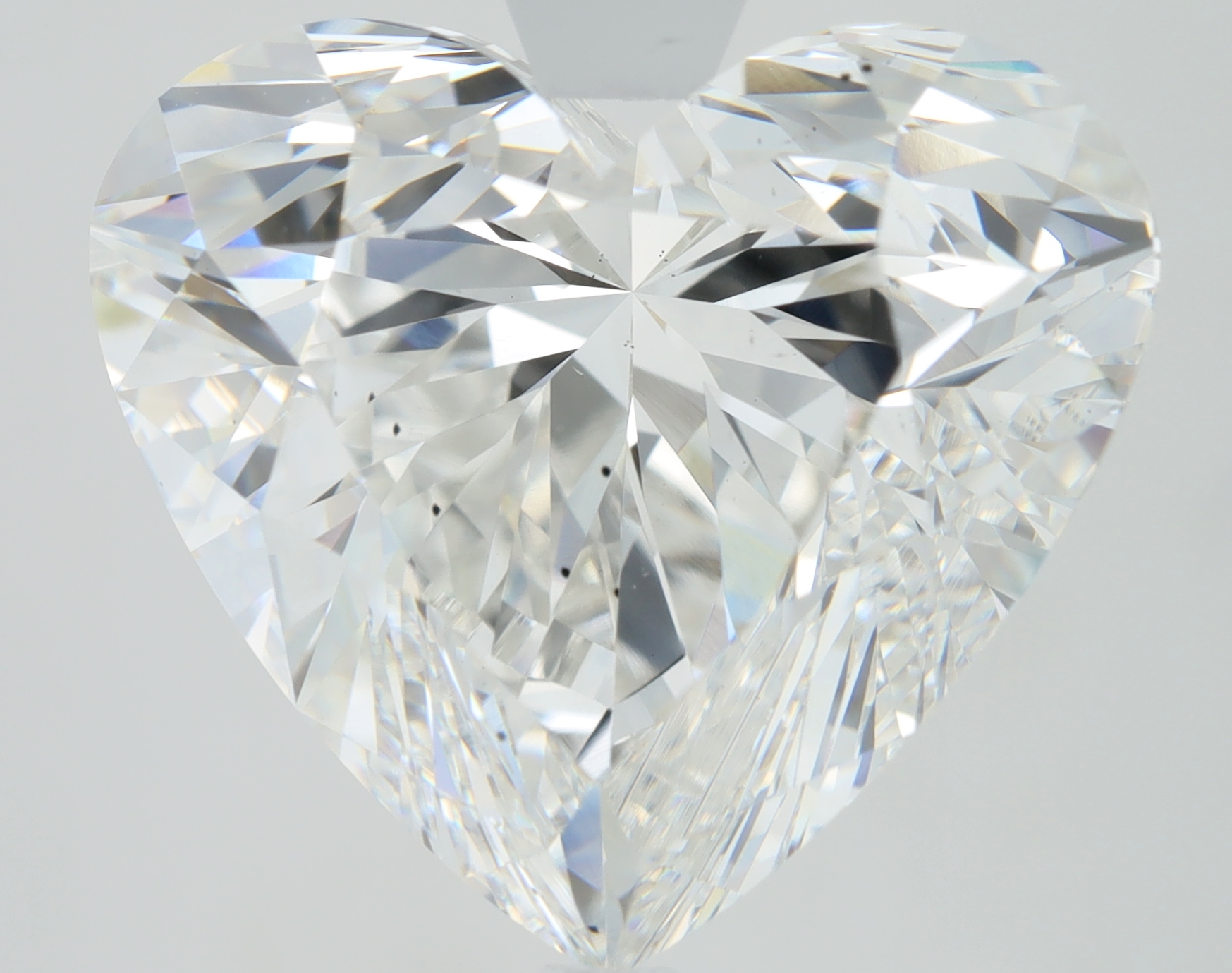 5.64 CARAT HEART F VS2 LAB DIAMOND