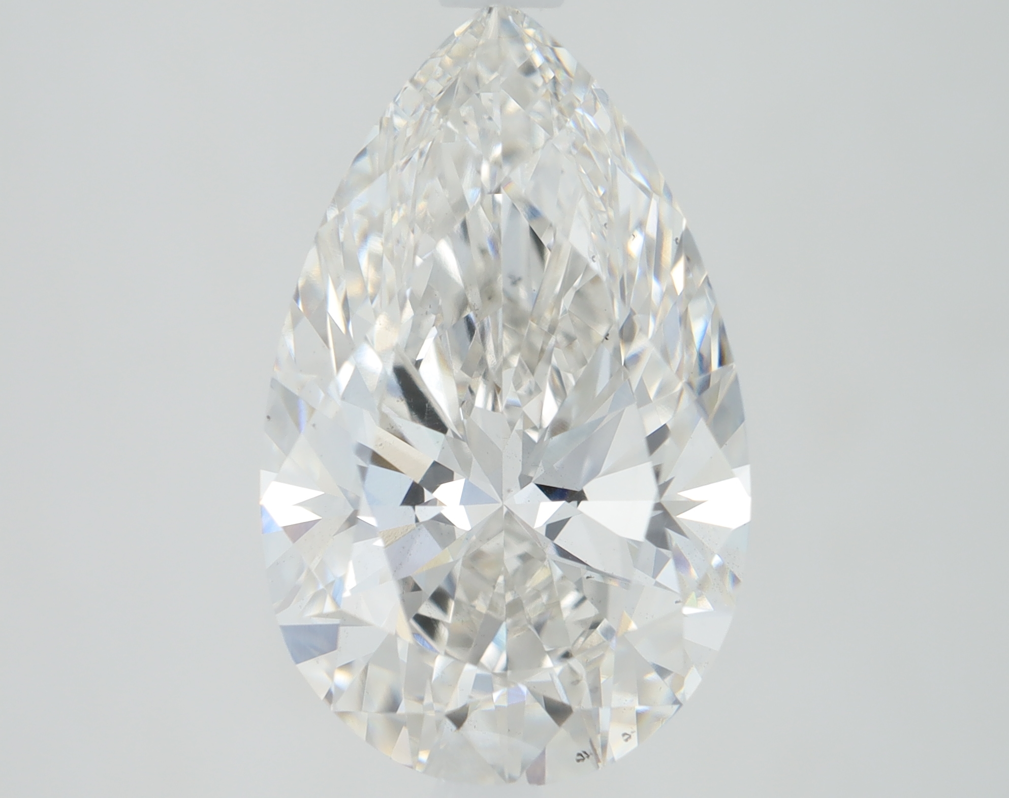 2.76 Carat Pear Cut Lab Diamond