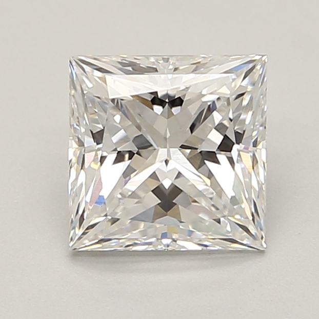 1.82 Carat Princess Cut Lab Diamond