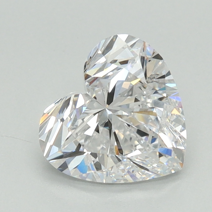 1.11 Carat Heart Cut Lab Diamond